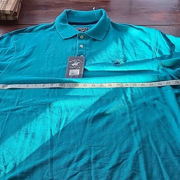 NWT polo collared shirt. Stunning color - Picture 6 of 7